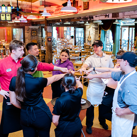 Pre-shift huddle